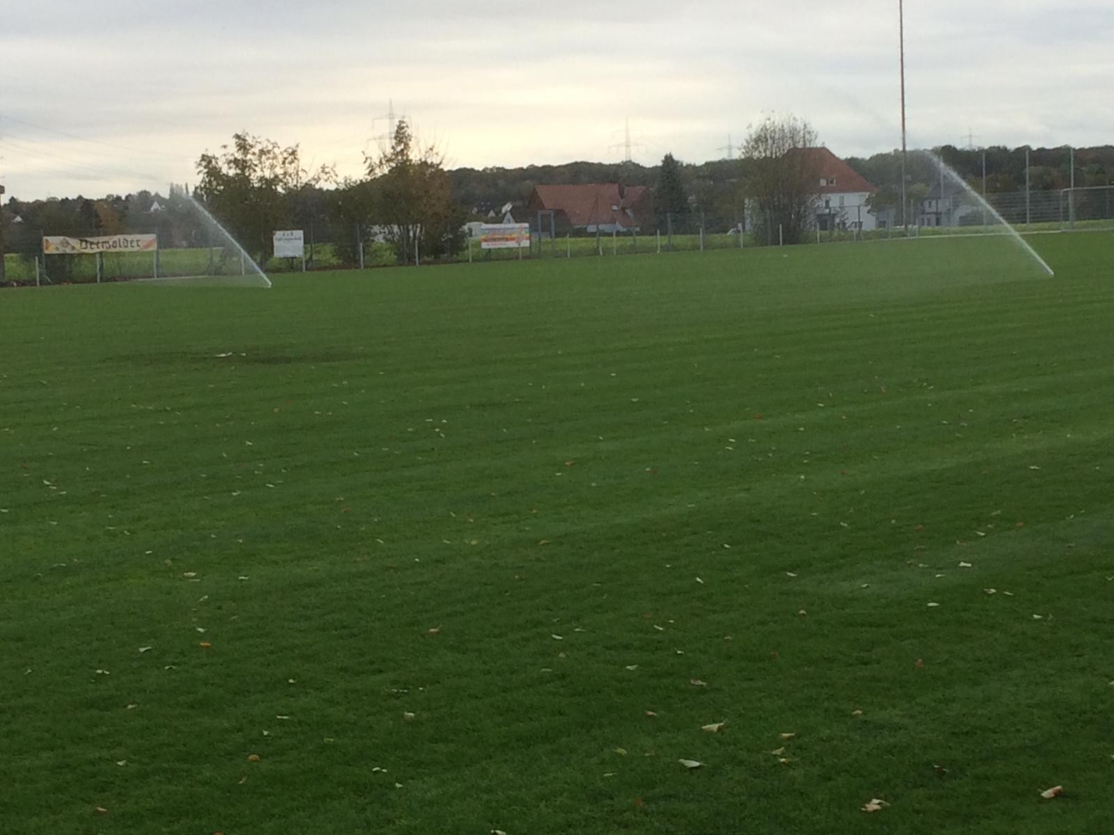 FC Altenhagen Bielefeld e.V. » Platzbau 2019 Der erste Schnitt